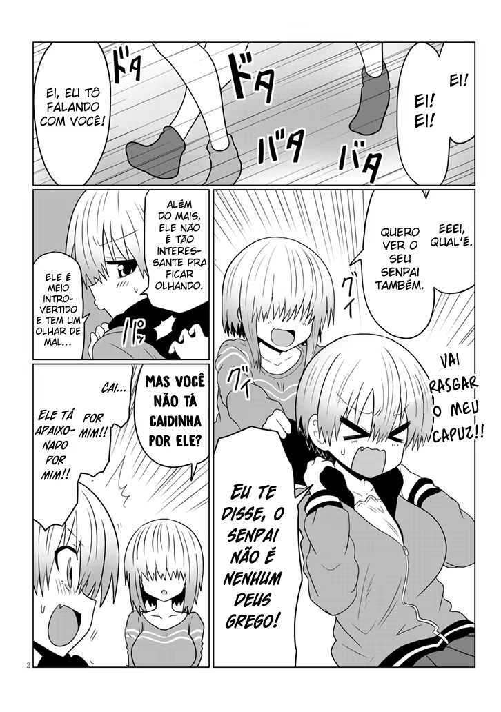 Uzaki-chan wa Asobitai!, capítulo 50, página 3
