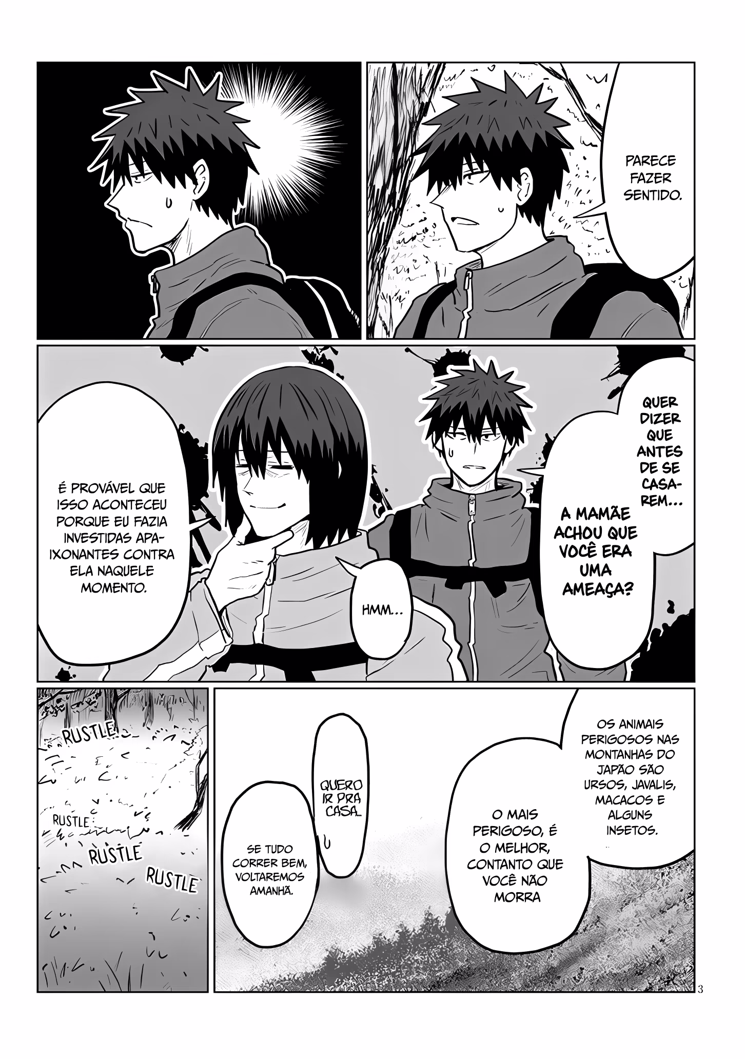 Uzaki-chan wa Asobitai!, capítulo 130, página 4