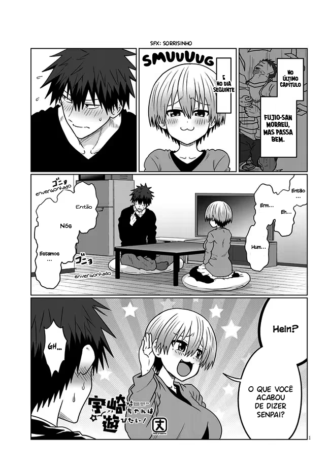Uzaki-chan wa Asobitai!, capítulo 75, página 2