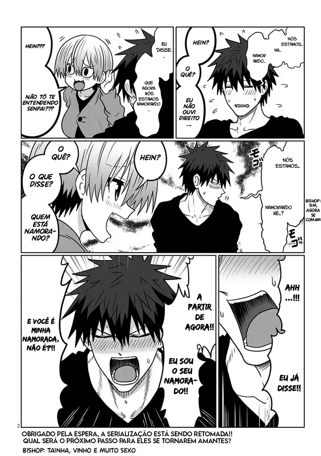 Uzaki-chan wa Asobitai!, capítulo 75, página 3