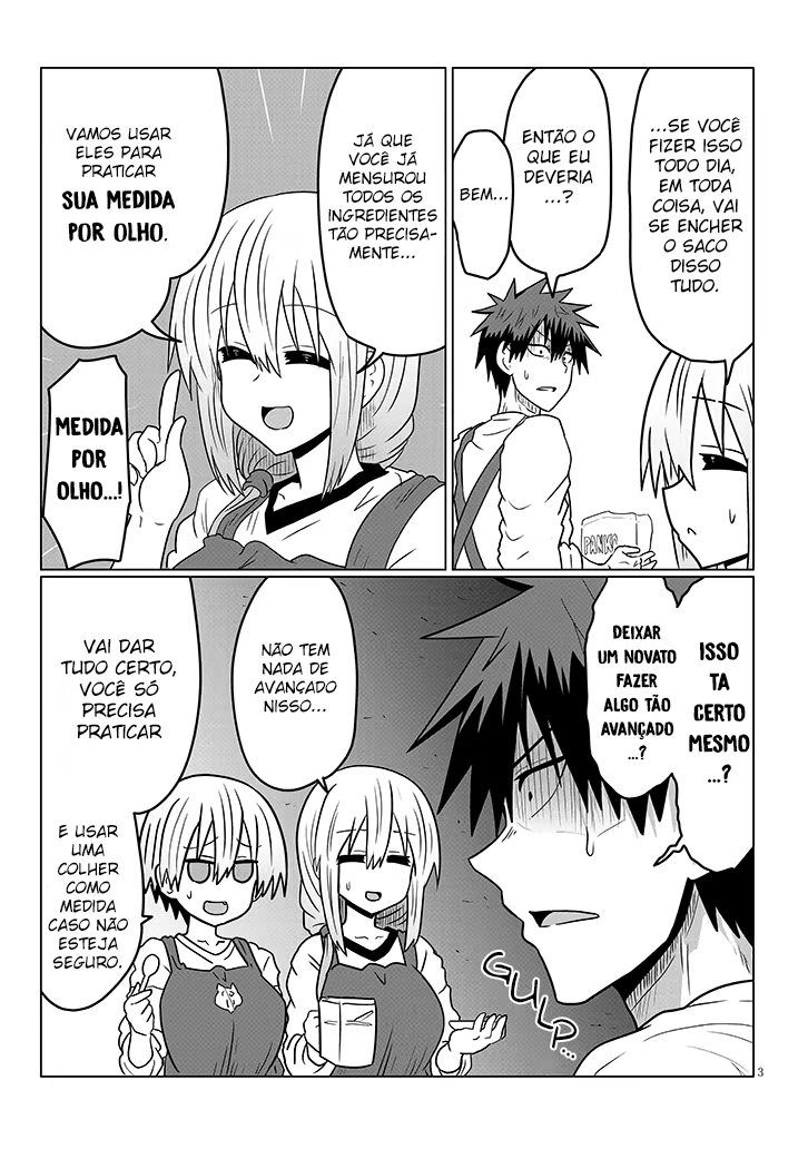 Uzaki-chan wa Asobitai!, capítulo 45, página 4