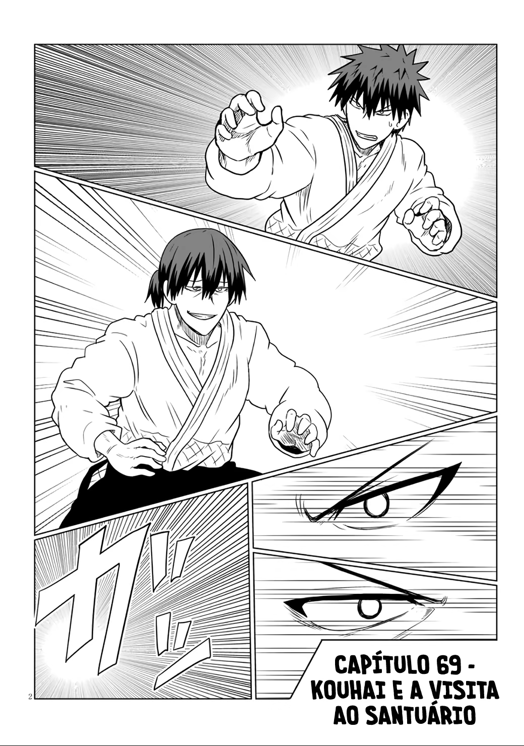 Uzaki-chan wa Asobitai!, capítulo 69, página 3