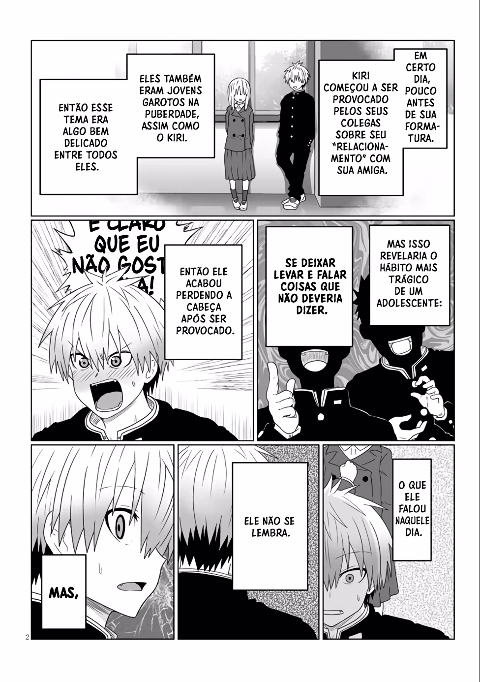 Uzaki-chan wa Asobitai!, capítulo 82, página 3