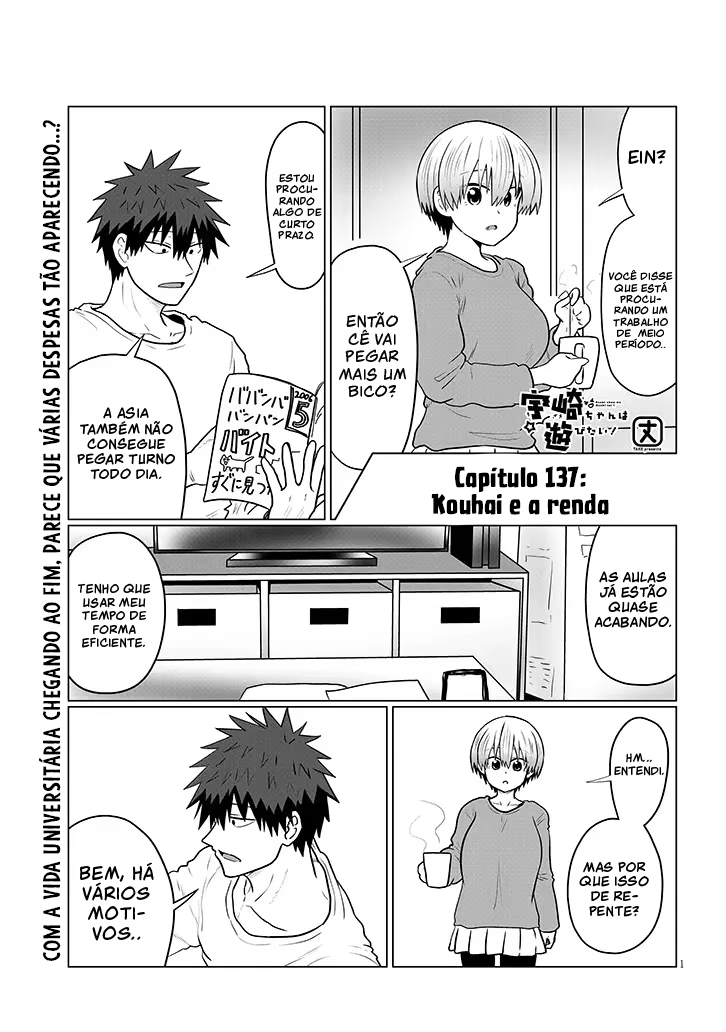 Uzaki-chan wa Asobitai!, capítulo 137, página 2