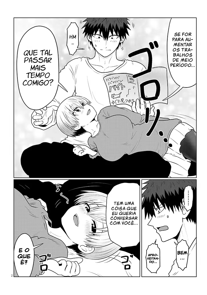 Uzaki-chan wa Asobitai!, capítulo 137, página 3