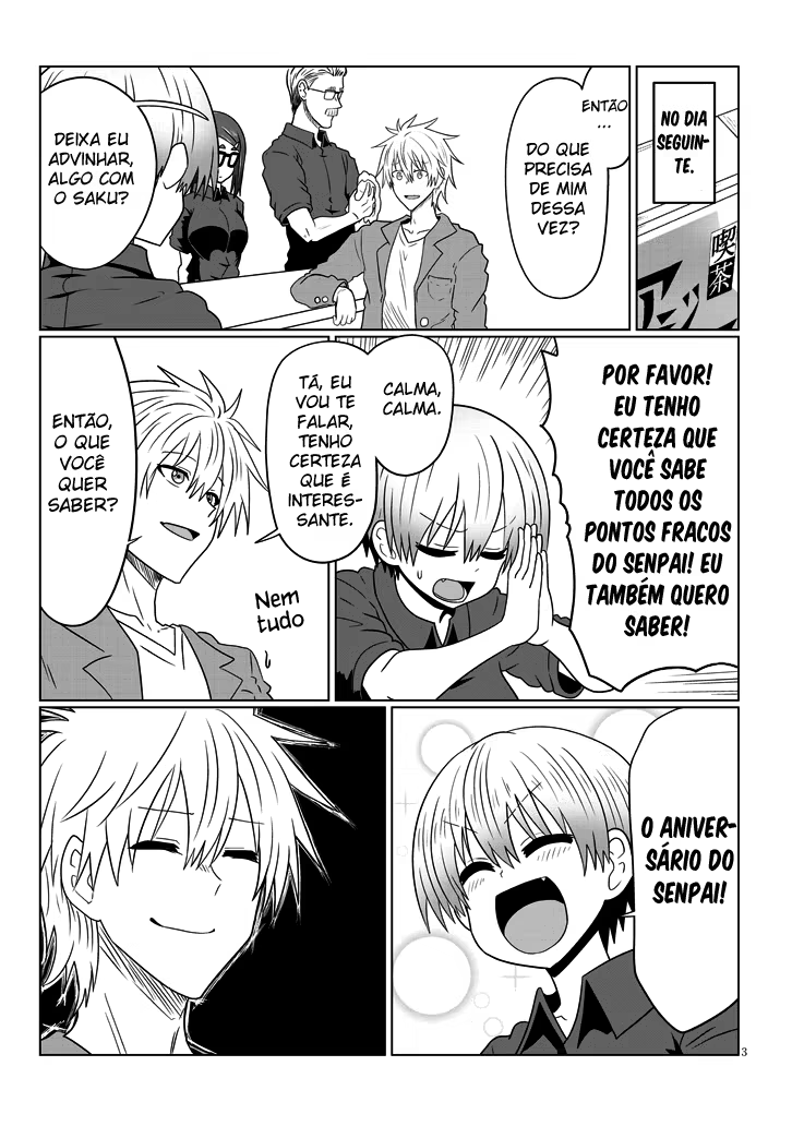Uzaki-chan wa Asobitai!, capítulo 51, página 4