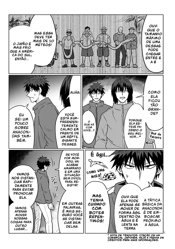 Uzaki-chan wa Asobitai!, capítulo 132, página 4