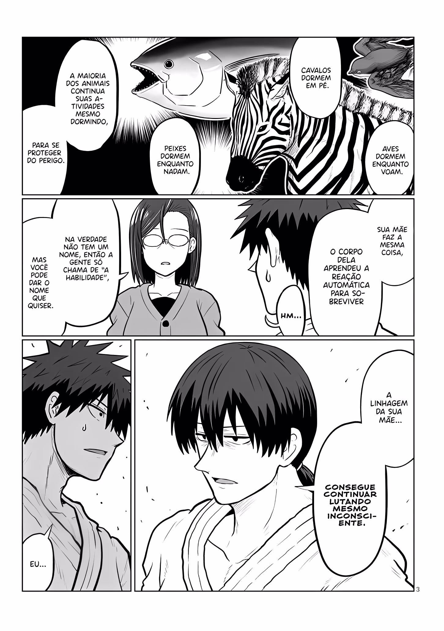 Uzaki-chan wa Asobitai!, capítulo 129, página 4