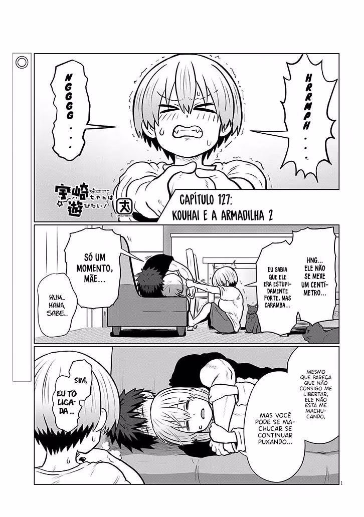 Uzaki-chan wa Asobitai!, capítulo 127, página 2