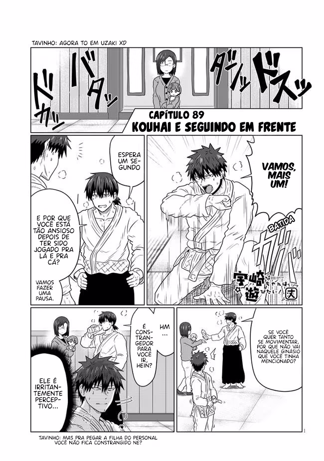 Uzaki-chan wa Asobitai!, capítulo 89, página 2