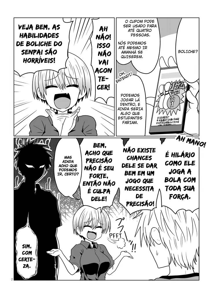 Uzaki-chan wa Asobitai!, capítulo 28, página 3