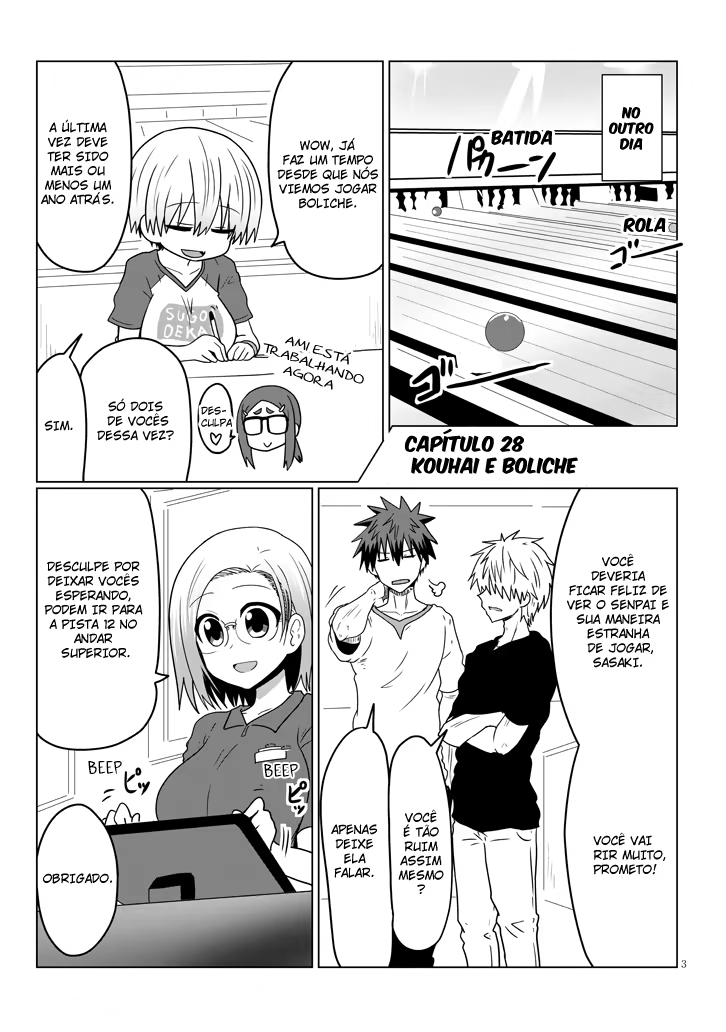 Uzaki-chan wa Asobitai!, capítulo 28, página 4