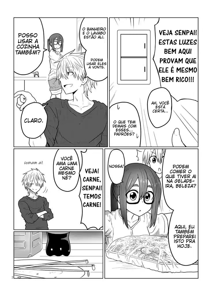 Uzaki-chan wa Asobitai!, capítulo 20, página 3