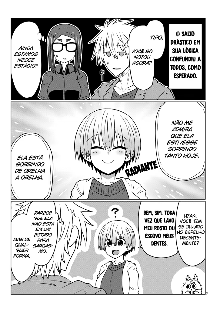 Uzaki-chan wa Asobitai!, capítulo 43, página 4