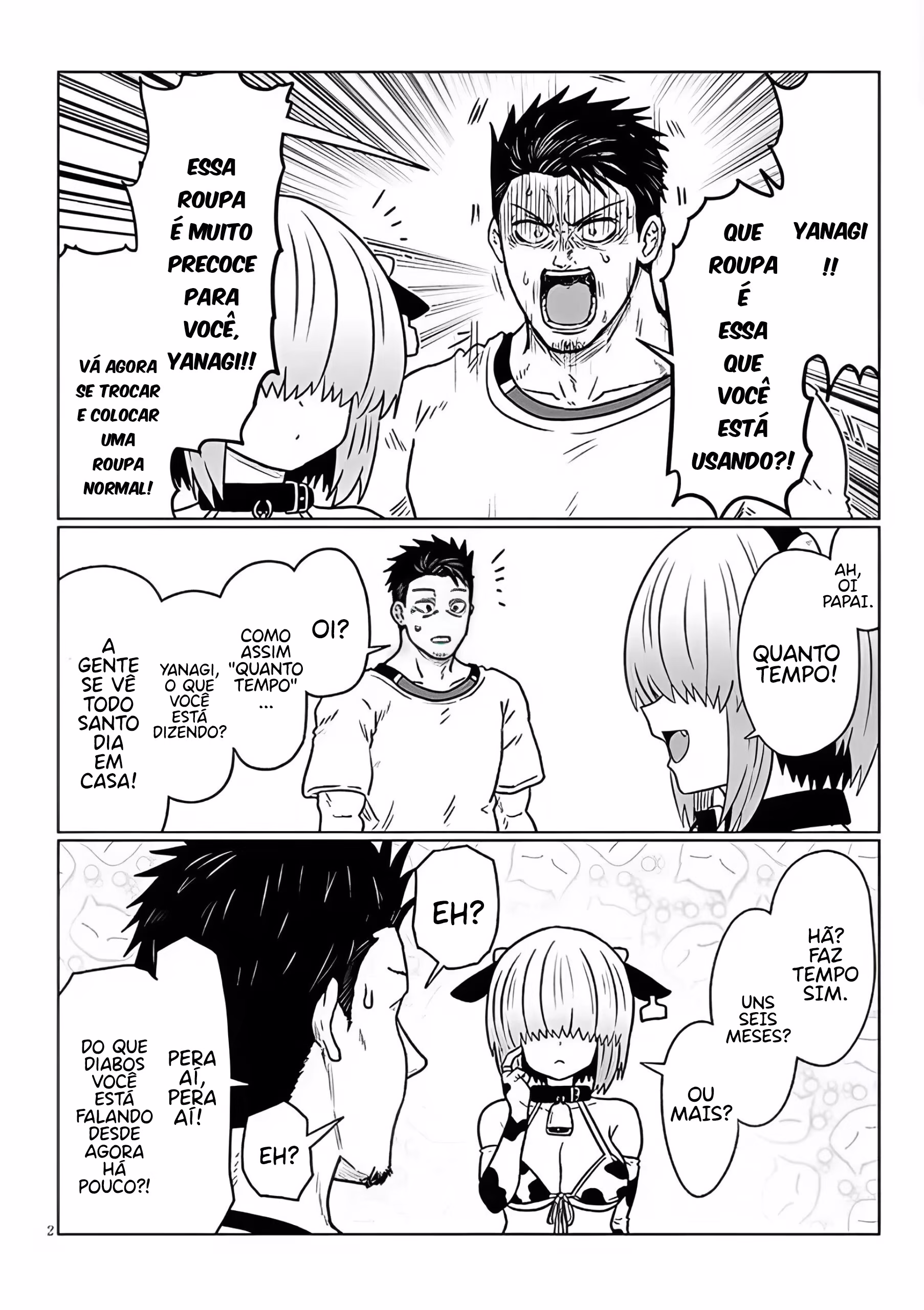 Uzaki-chan wa Asobitai!, capítulo 120.1, página 2