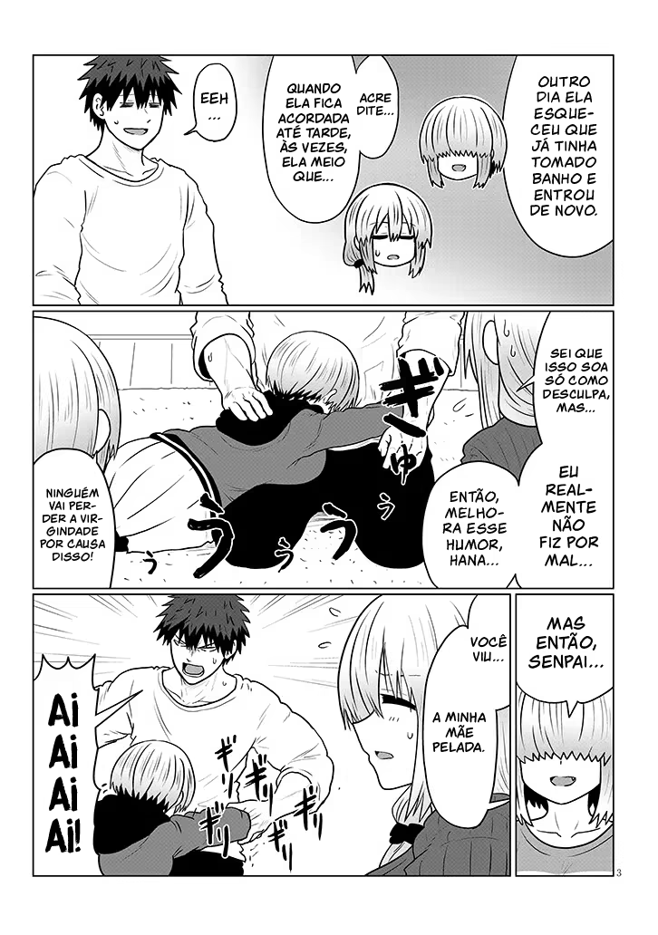 Uzaki-chan wa Asobitai!, capítulo 136, página 4