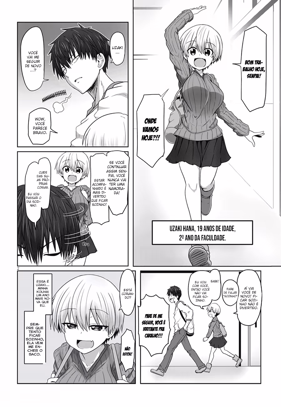 Uzaki-chan wa Asobitai!, capítulo 1.1, página 4