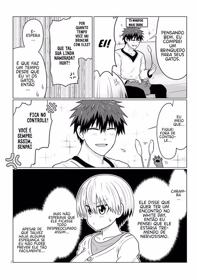 Uzaki-chan wa Asobitai!, capítulo 91.1, página 3
