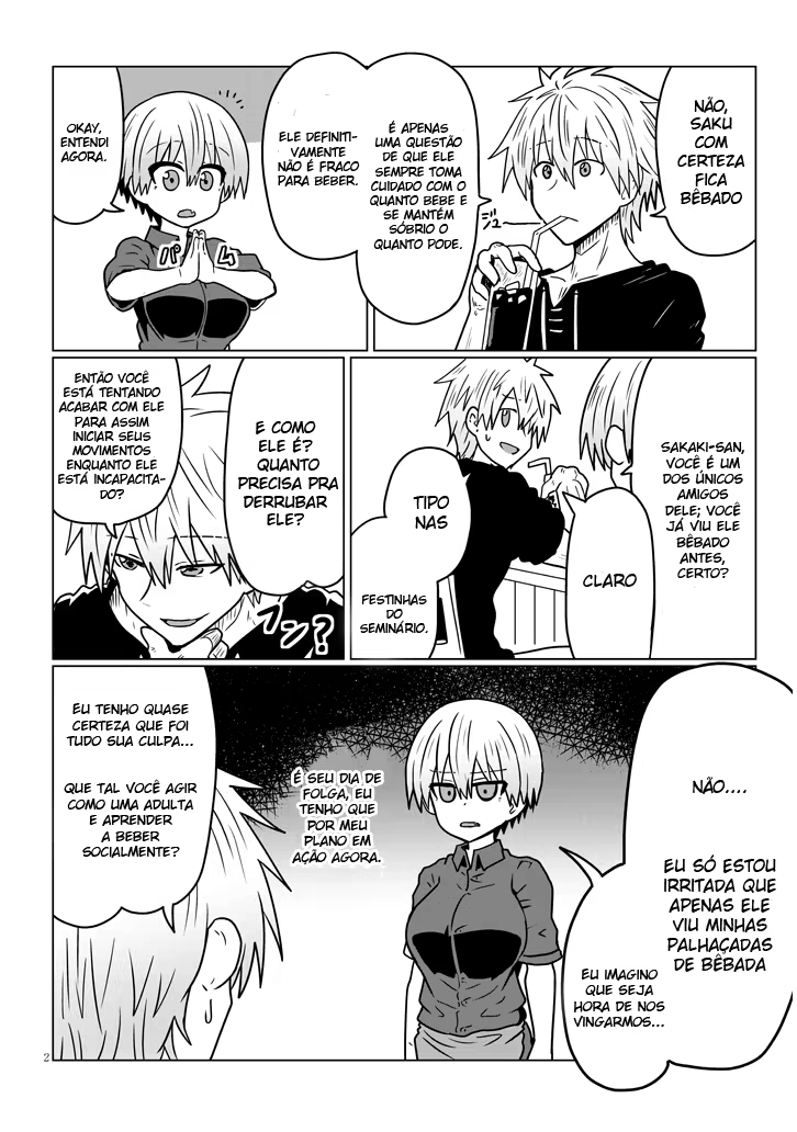 Uzaki-chan wa Asobitai!, capítulo 33, página 3