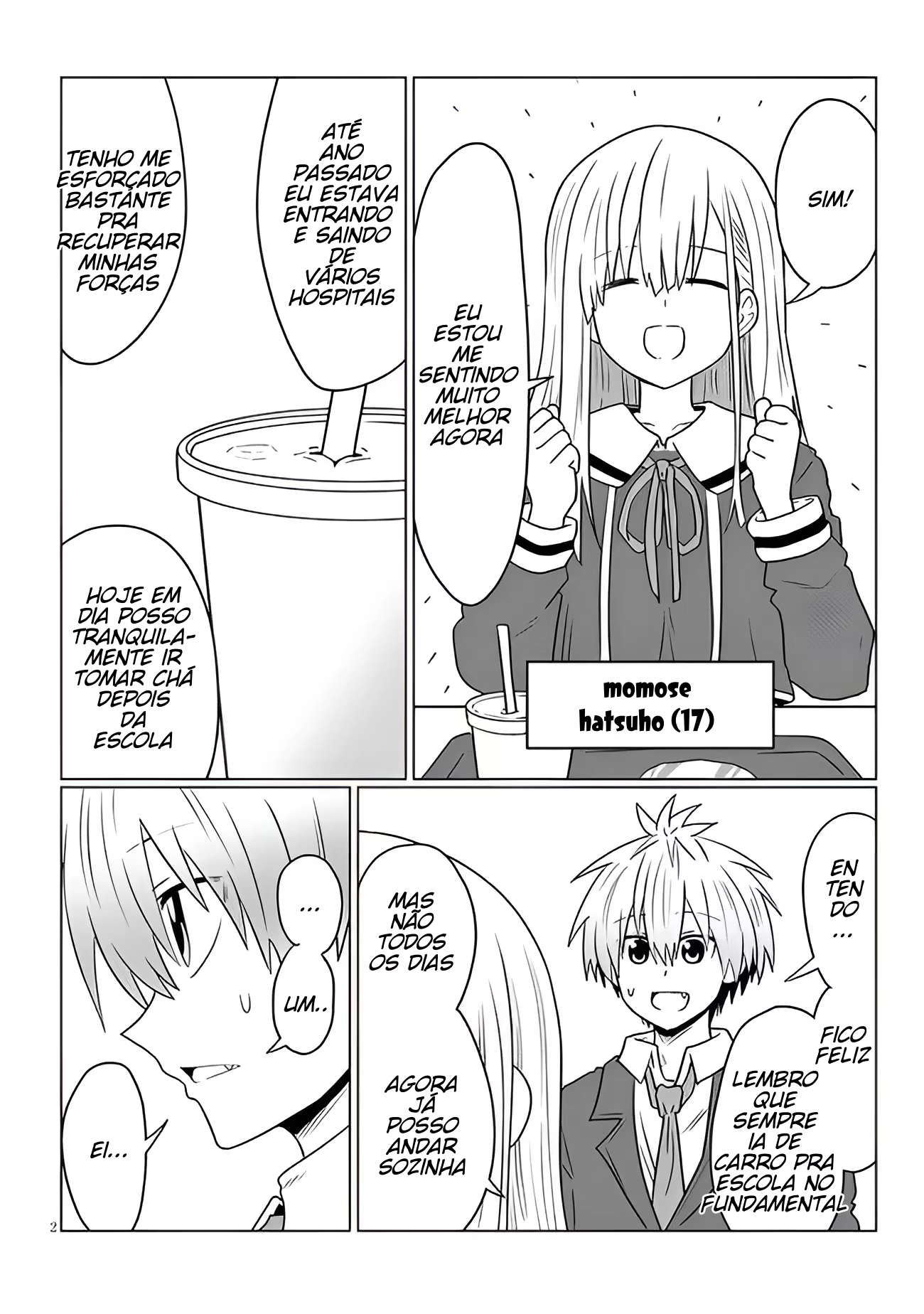 Uzaki-chan wa Asobitai!, capítulo 122, página 2