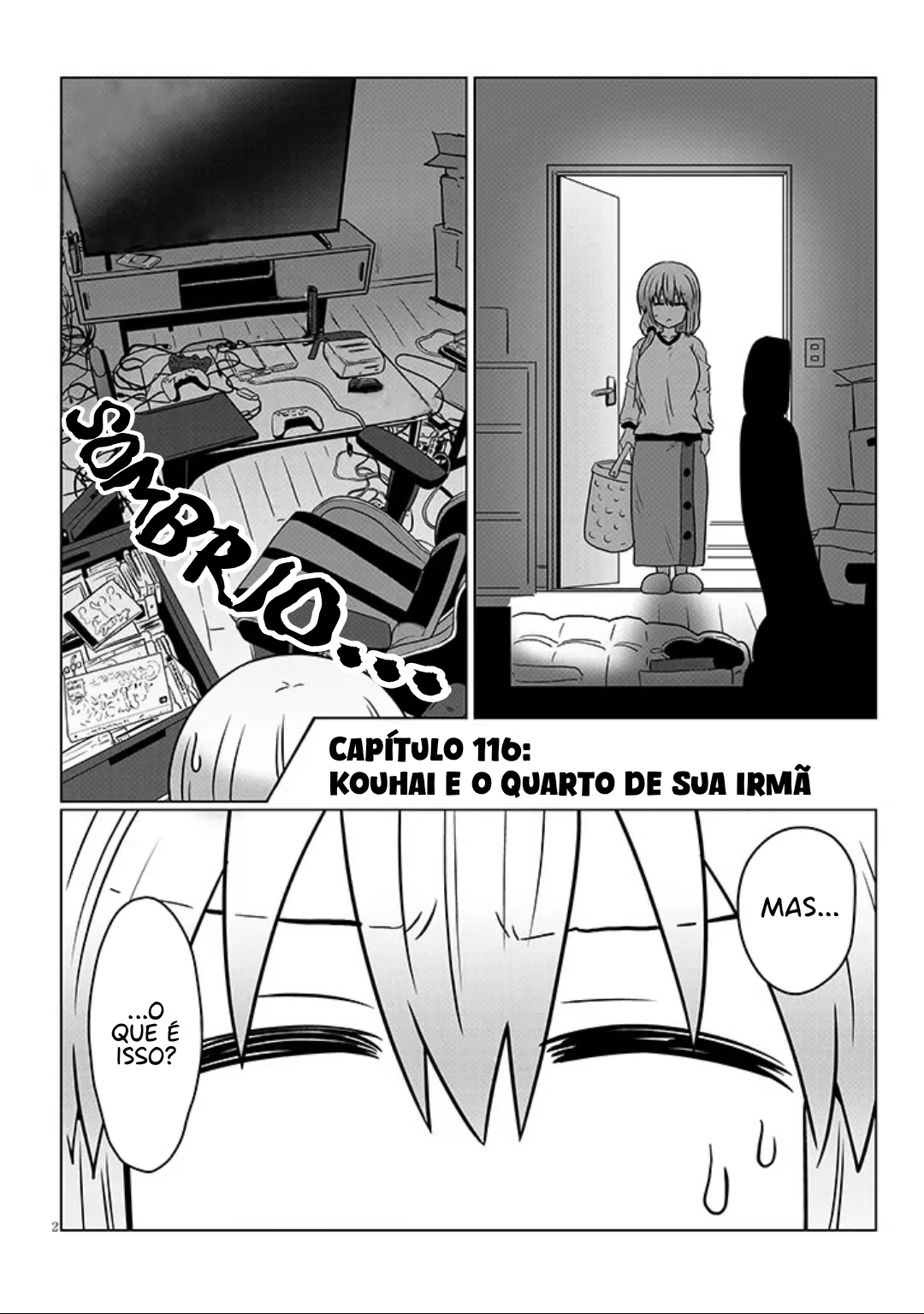Uzaki-chan wa Asobitai!, capítulo 116, página 3