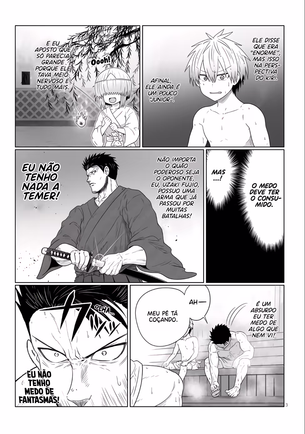 Uzaki-chan wa Asobitai!, capítulo 84, página 4