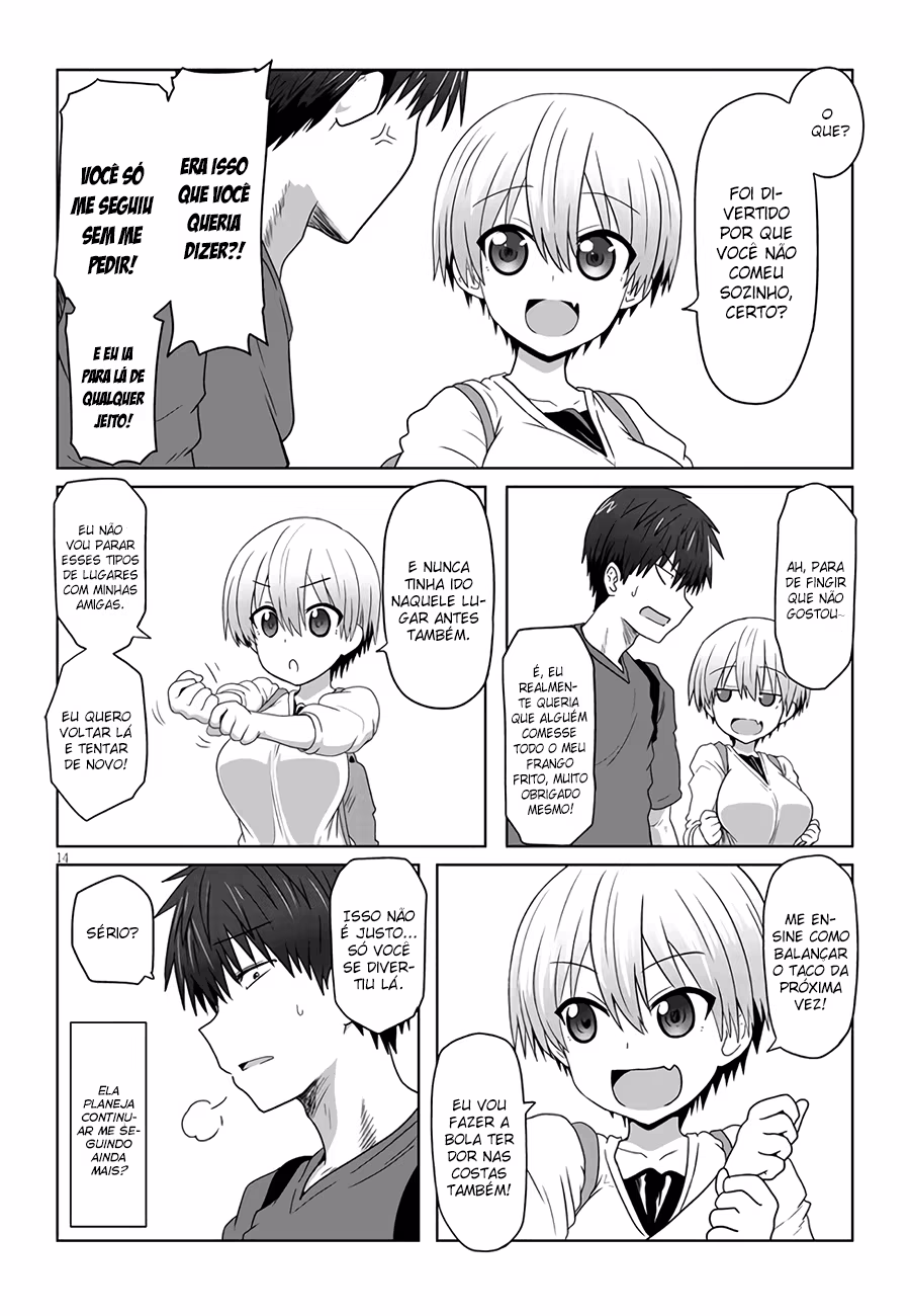 Uzaki-chan wa Asobitai!, capítulo 1.4, página 3