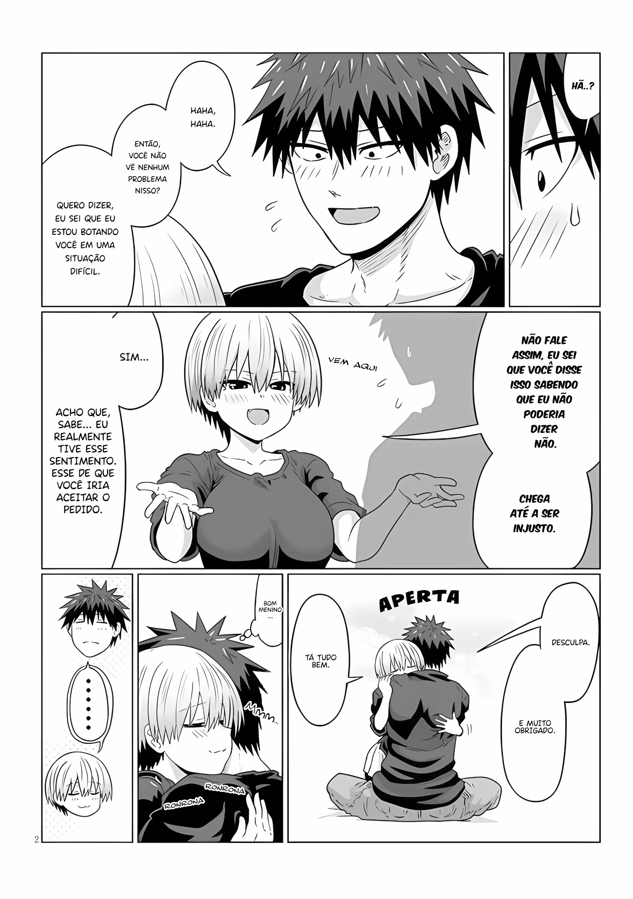Uzaki-chan wa Asobitai!, capítulo 106.2, página 3