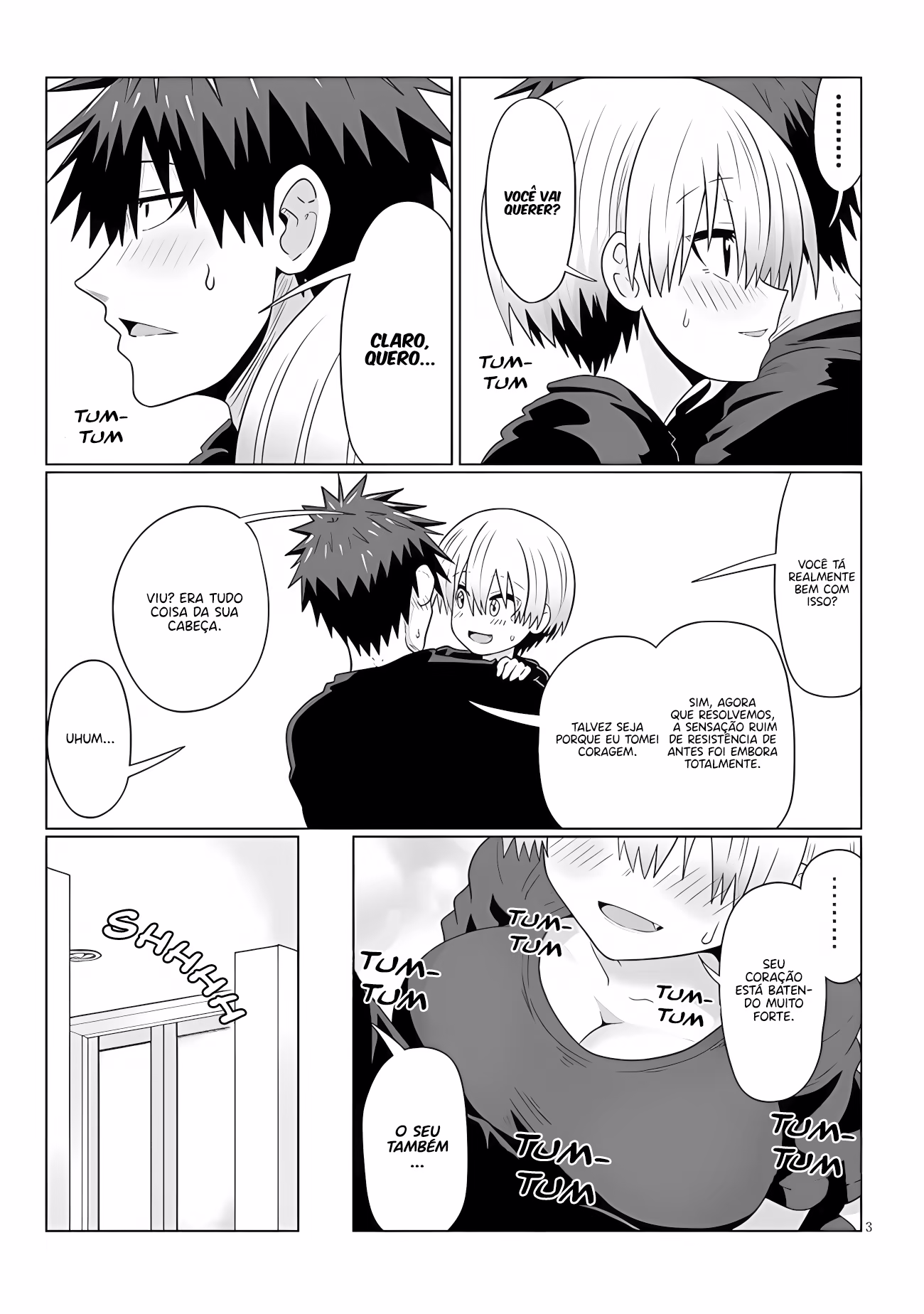 Uzaki-chan wa Asobitai!, capítulo 106.2, página 4