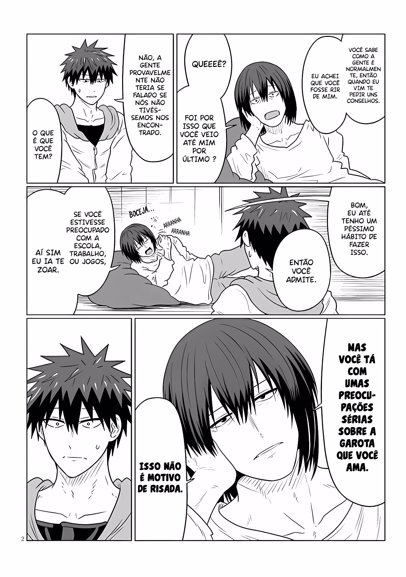 Uzaki-chan wa Asobitai!, capítulo 103, página 3