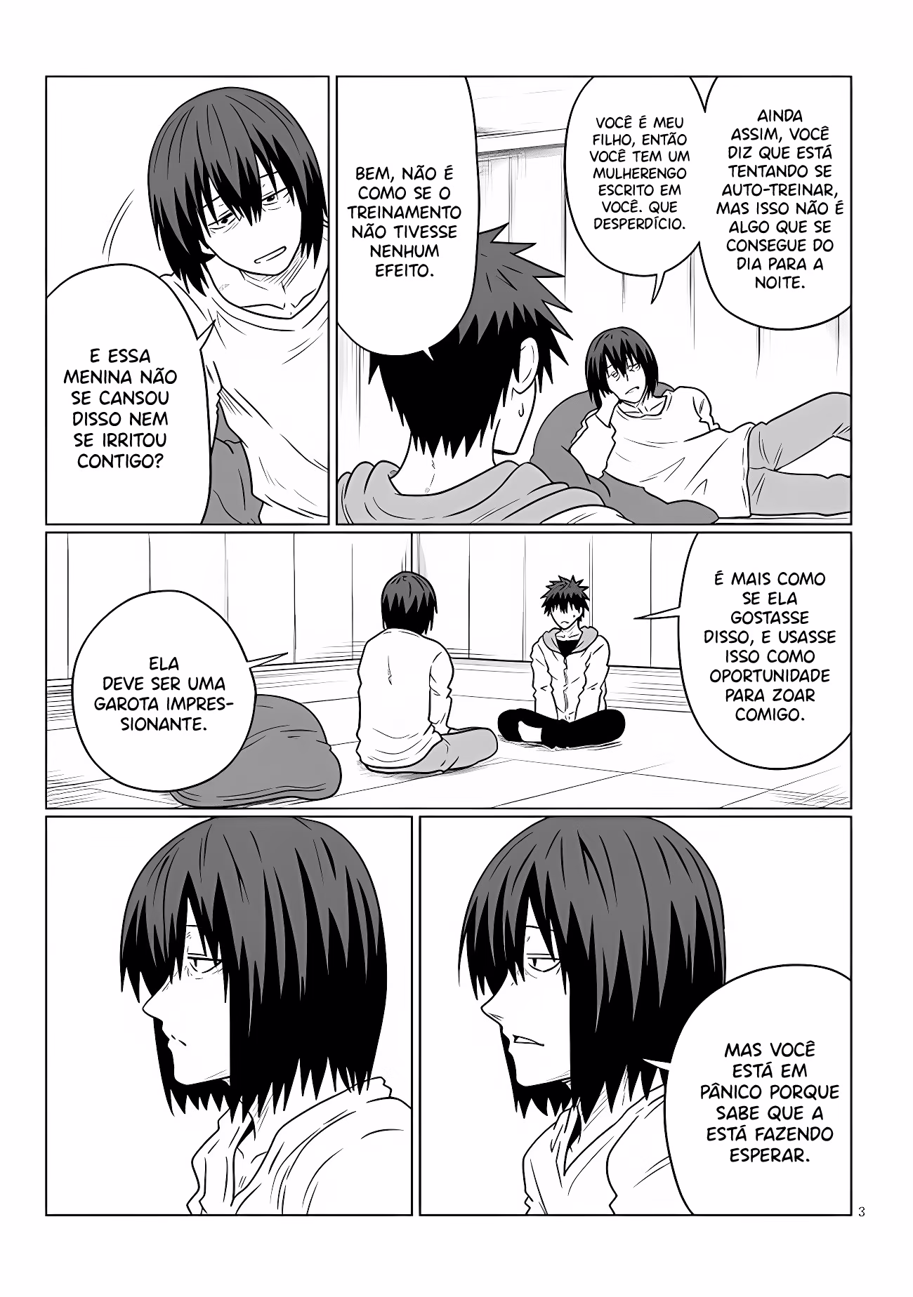 Uzaki-chan wa Asobitai!, capítulo 103, página 4