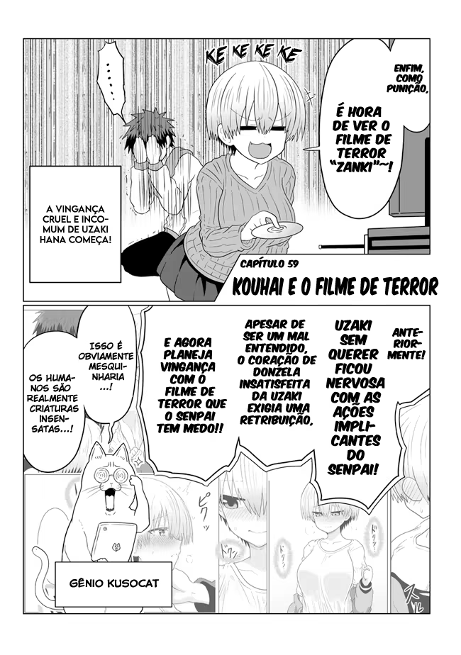 Uzaki-chan wa Asobitai!, capítulo 59, página 4