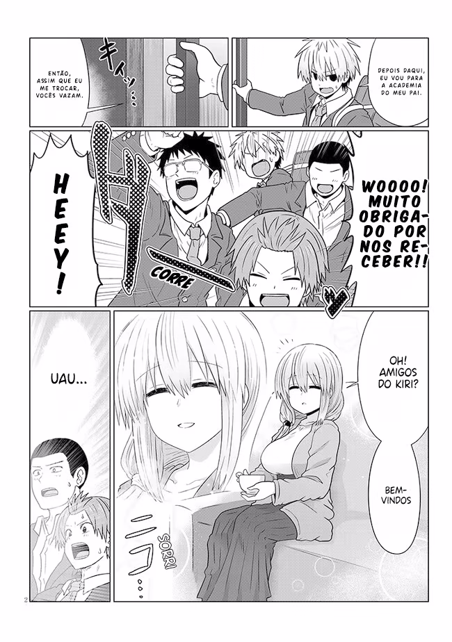 Uzaki-chan wa Asobitai!, capítulo 92, página 3