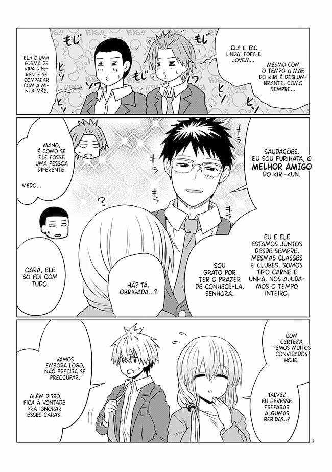Uzaki-chan wa Asobitai!, capítulo 92, página 4