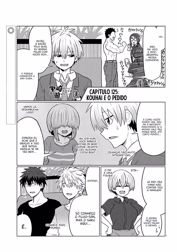 Uzaki-chan wa Asobitai!, capítulo 125, página 2