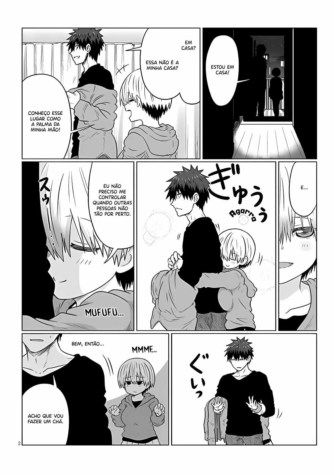 Uzaki-chan wa Asobitai!, capítulo 100, página 3