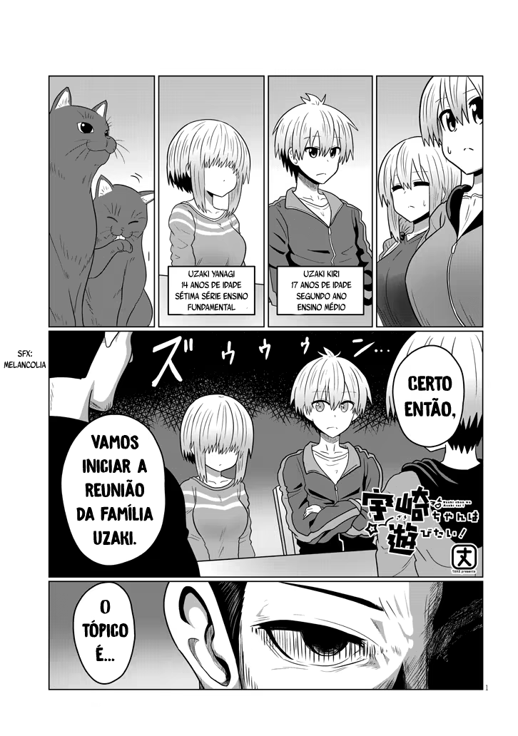 Uzaki-chan wa Asobitai!, capítulo 48, página 2