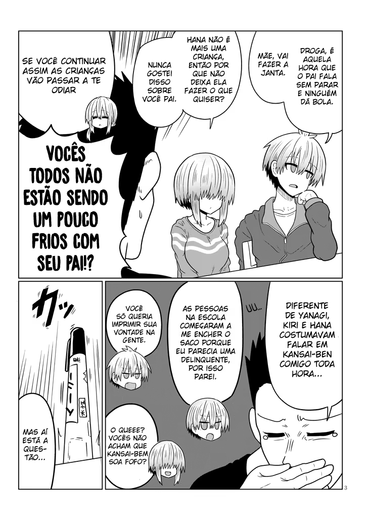 Uzaki-chan wa Asobitai!, capítulo 48, página 4