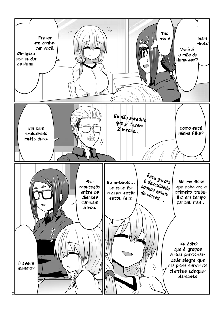 Uzaki-chan wa Asobitai!, capítulo 25, página 3