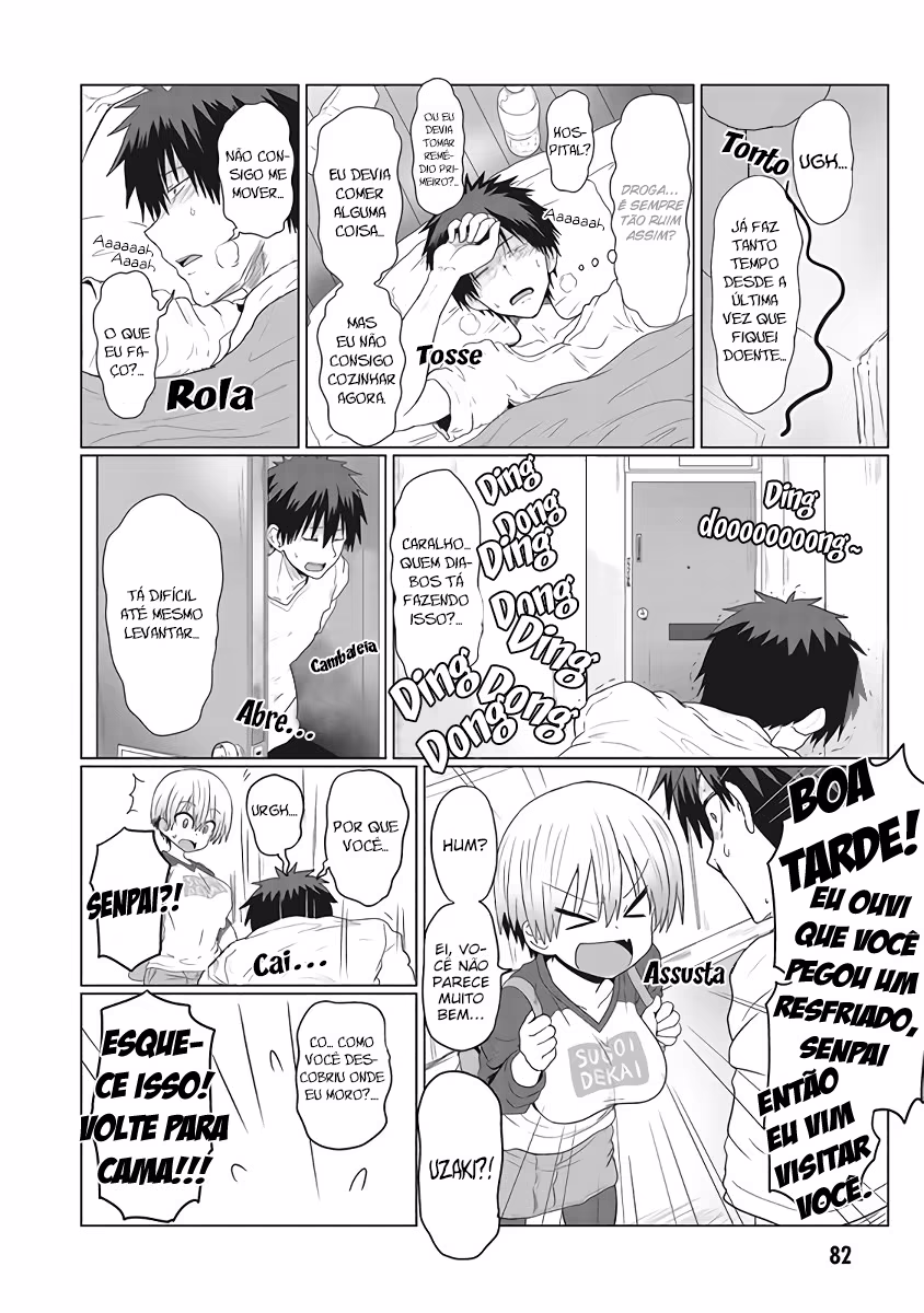 Uzaki-chan wa Asobitai!, capítulo 8, página 3