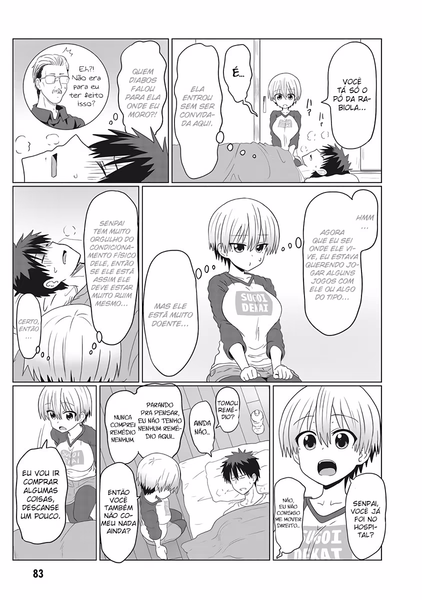 Uzaki-chan wa Asobitai!, capítulo 8, página 4