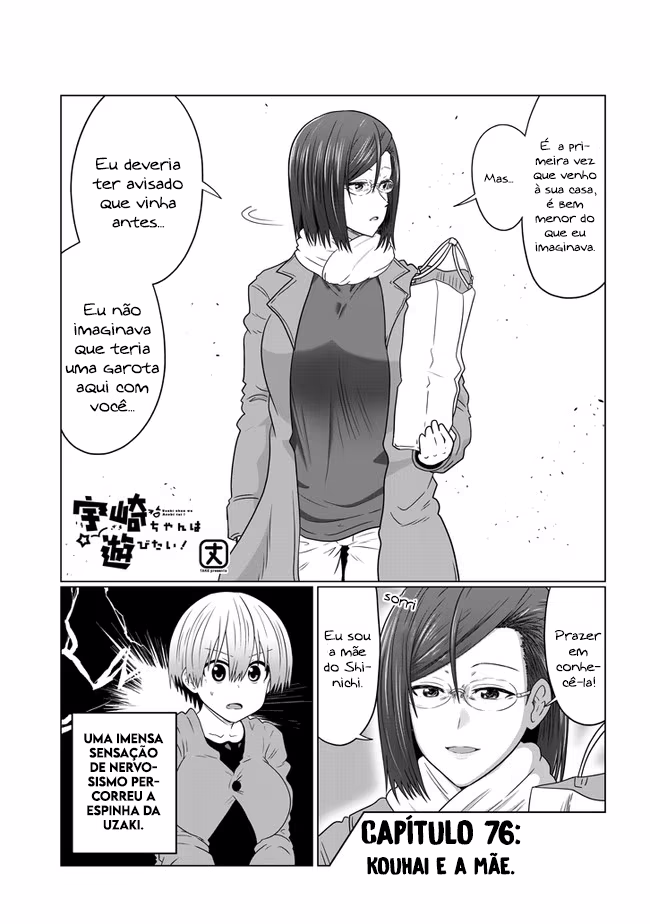 Uzaki-chan wa Asobitai!, capítulo 76, página 2