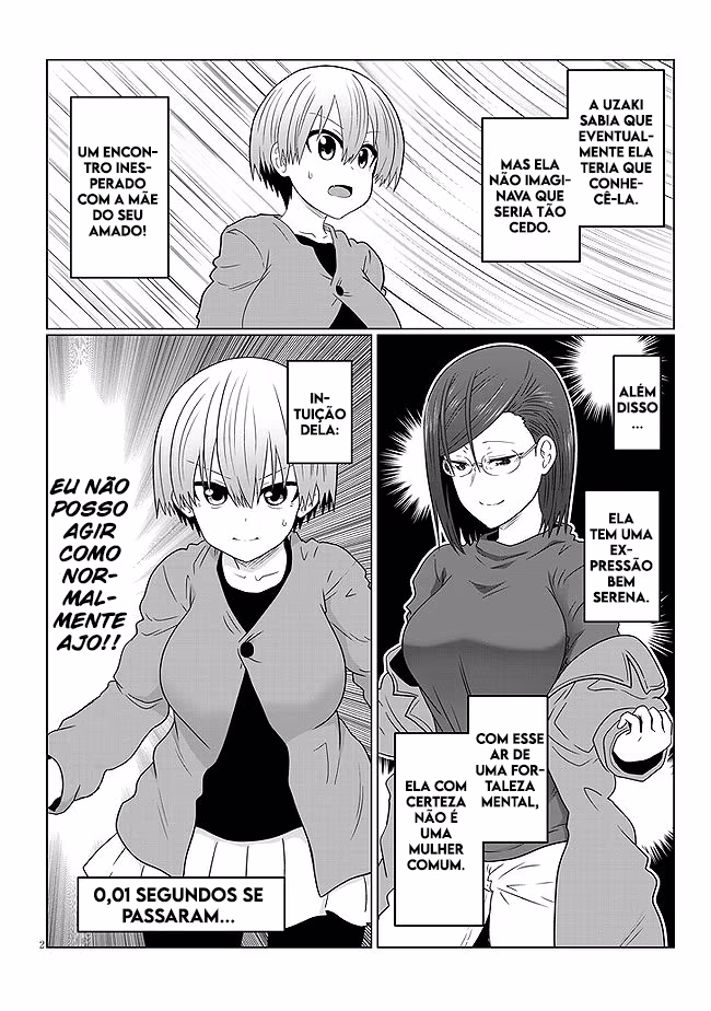 Uzaki-chan wa Asobitai!, capítulo 76, página 3