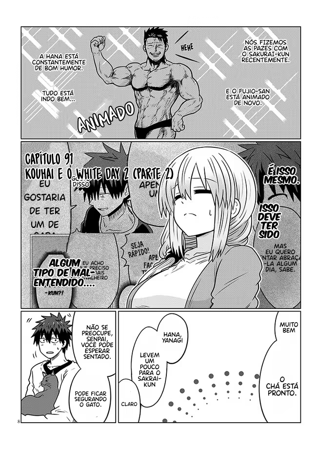 Uzaki-chan wa Asobitai!, capítulo 91.2, página 2