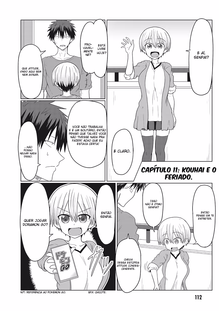 Uzaki-chan wa Asobitai!, capítulo 11, página 3