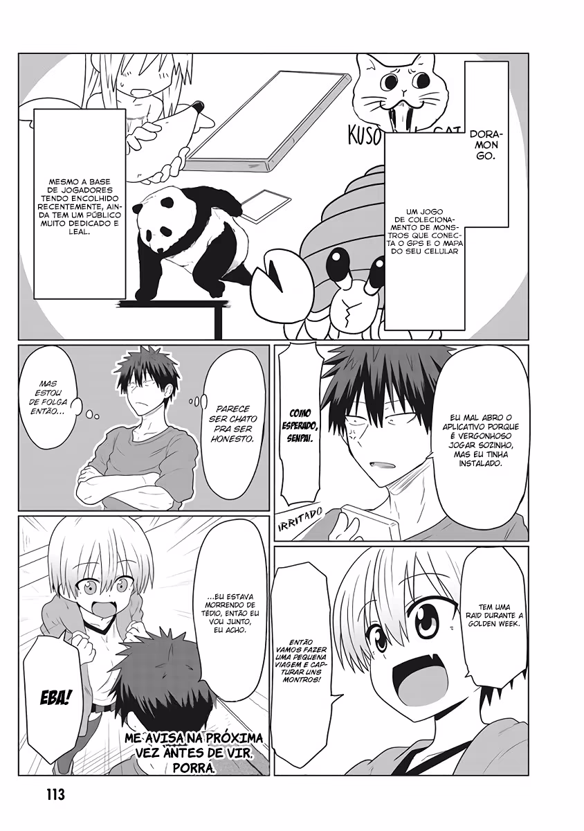 Uzaki-chan wa Asobitai!, capítulo 11, página 4