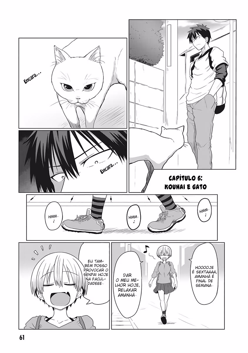 Uzaki-chan wa Asobitai!, capítulo 6, página 2