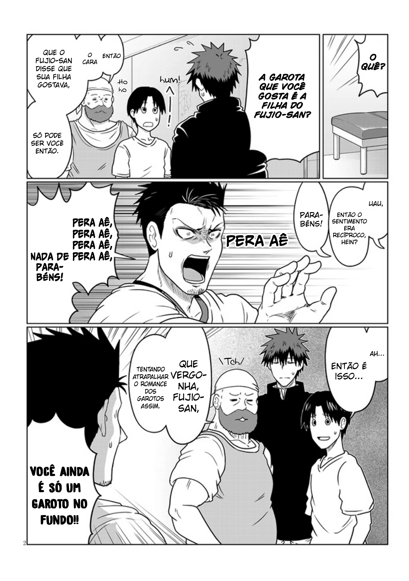 Uzaki-chan wa Asobitai!, capítulo 72, página 3