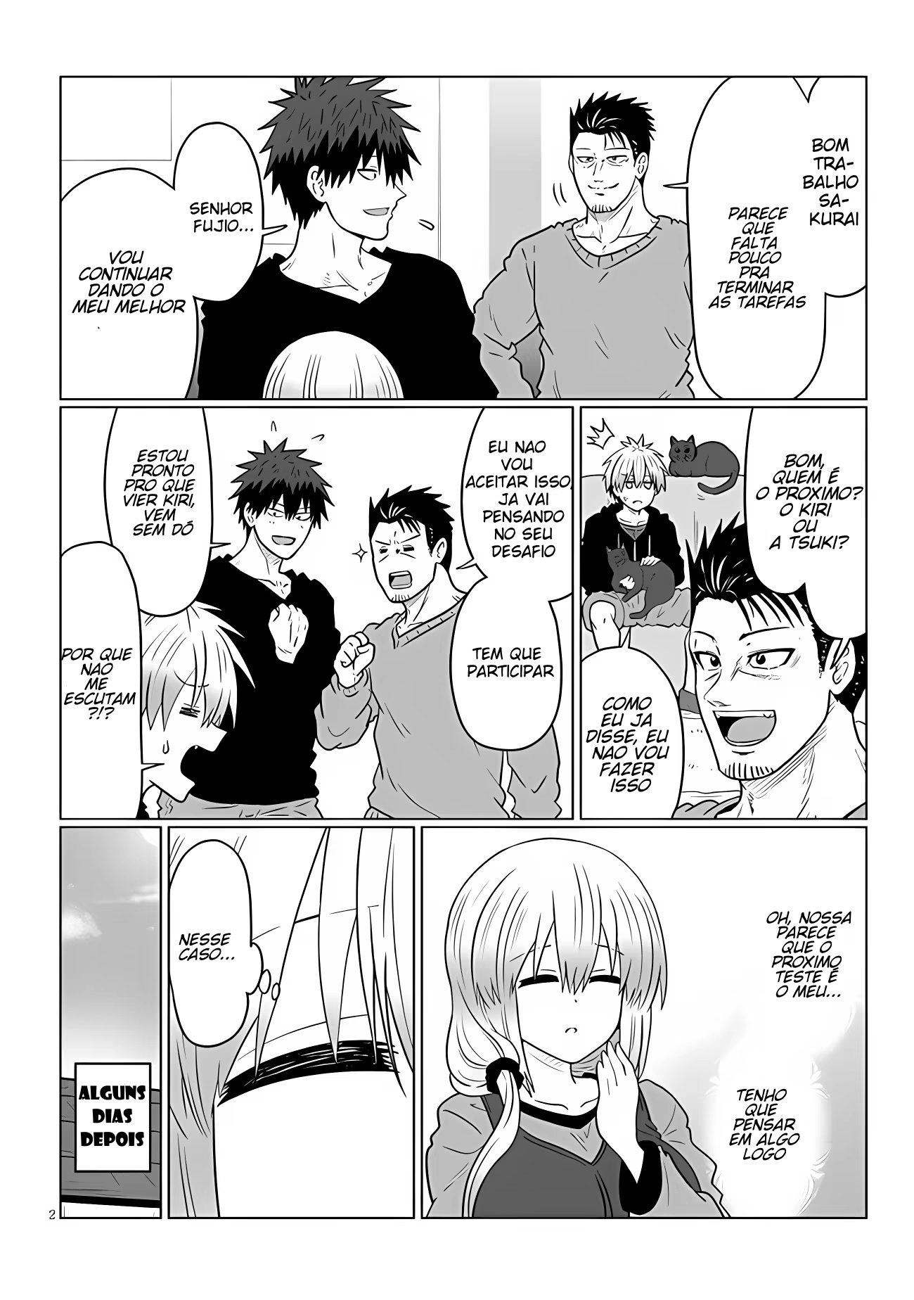 Uzaki-chan wa Asobitai!, capítulo 111, página 2
