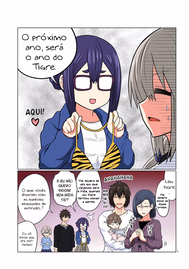 Uzaki-chan wa Asobitai!, capítulo 77.5, página 4